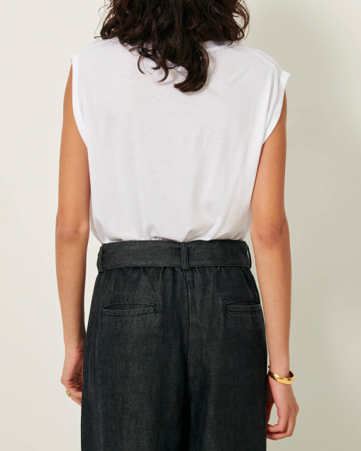 T-SHIRT DEEDOO OPTICAL WHITE ~ SESSUN